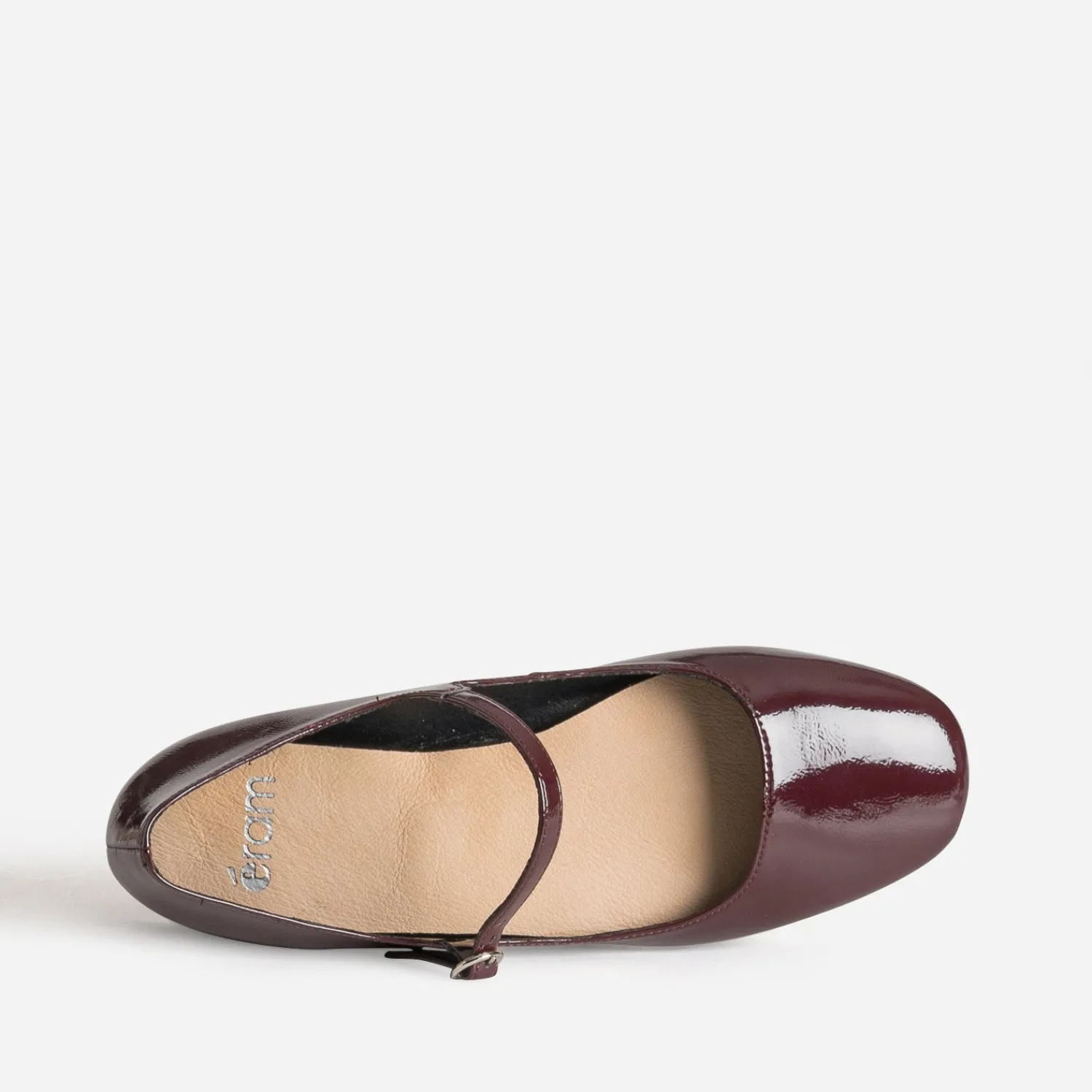 Eram Ballerines^Babies vernie BORDEAUX