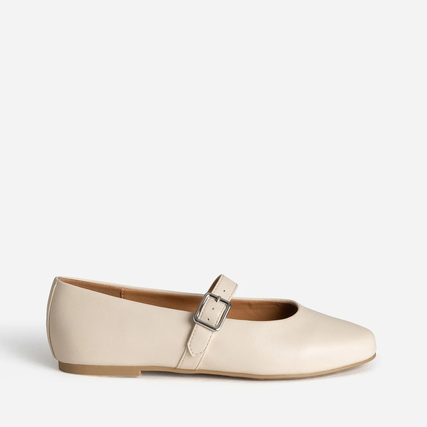 Eram Ballerines^Babies écru à bride ECRU