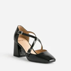Eram Escarpins^Babies e brides croisées NOIR