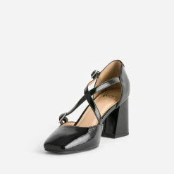 Eram Escarpins^Babies e brides croisées NOIR
