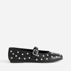 Eram Ballerines^Babies e décor clous NOIR