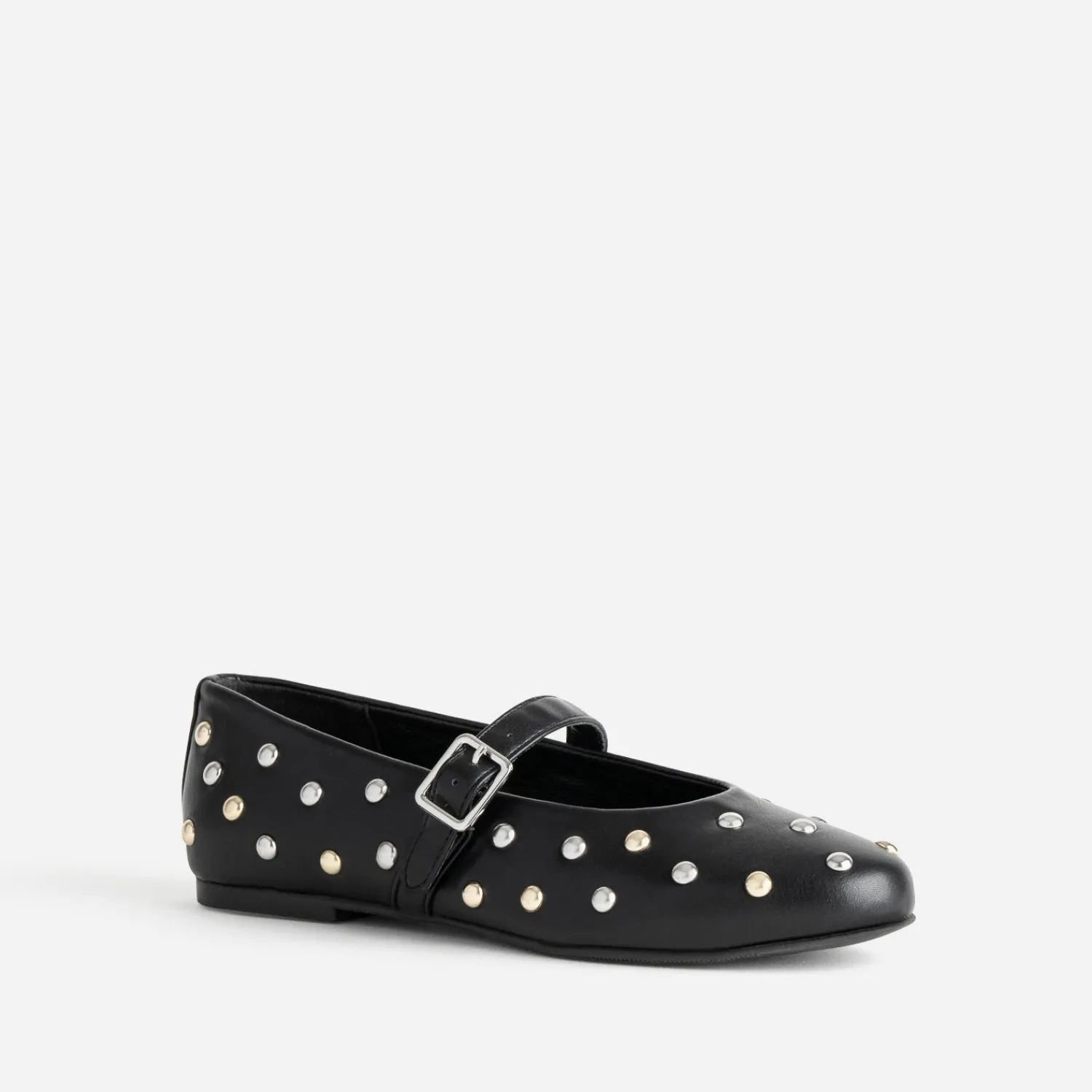 Eram Ballerines^Babies e décor clous NOIR