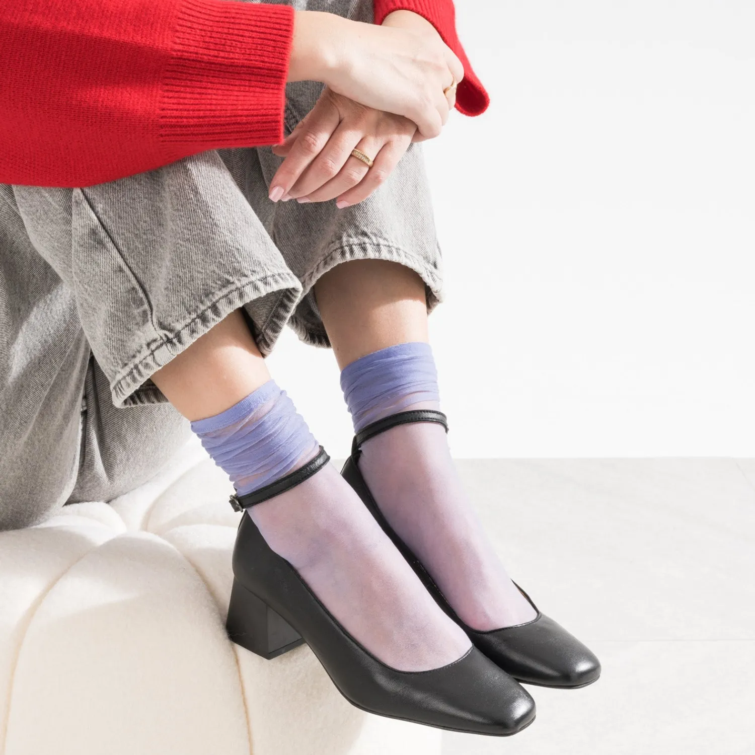 Eram Escarpins^Babies e en cuir NOIR