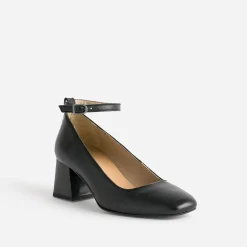 Eram Escarpins^Babies e en cuir NOIR