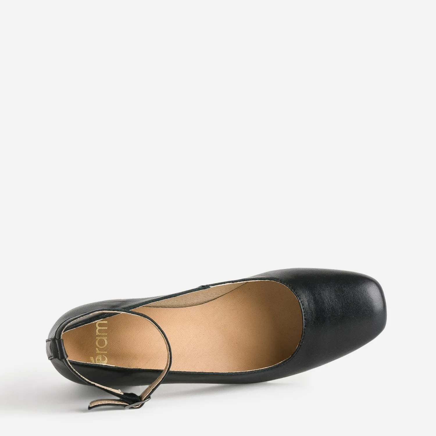 Eram Escarpins^Babies e en cuir NOIR