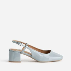 Eram Escarpins^Babies slingback baby blue vernies BLEU