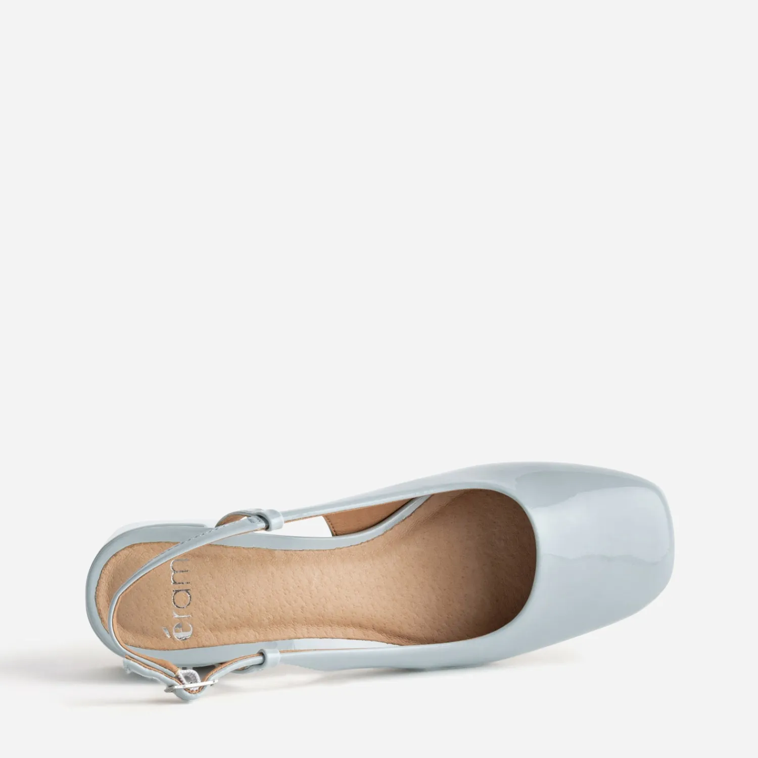 Eram Escarpins^Babies slingback baby blue vernies BLEU