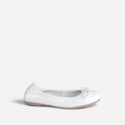 Buggy Ballerines^Ballerine he en cuir BLANC