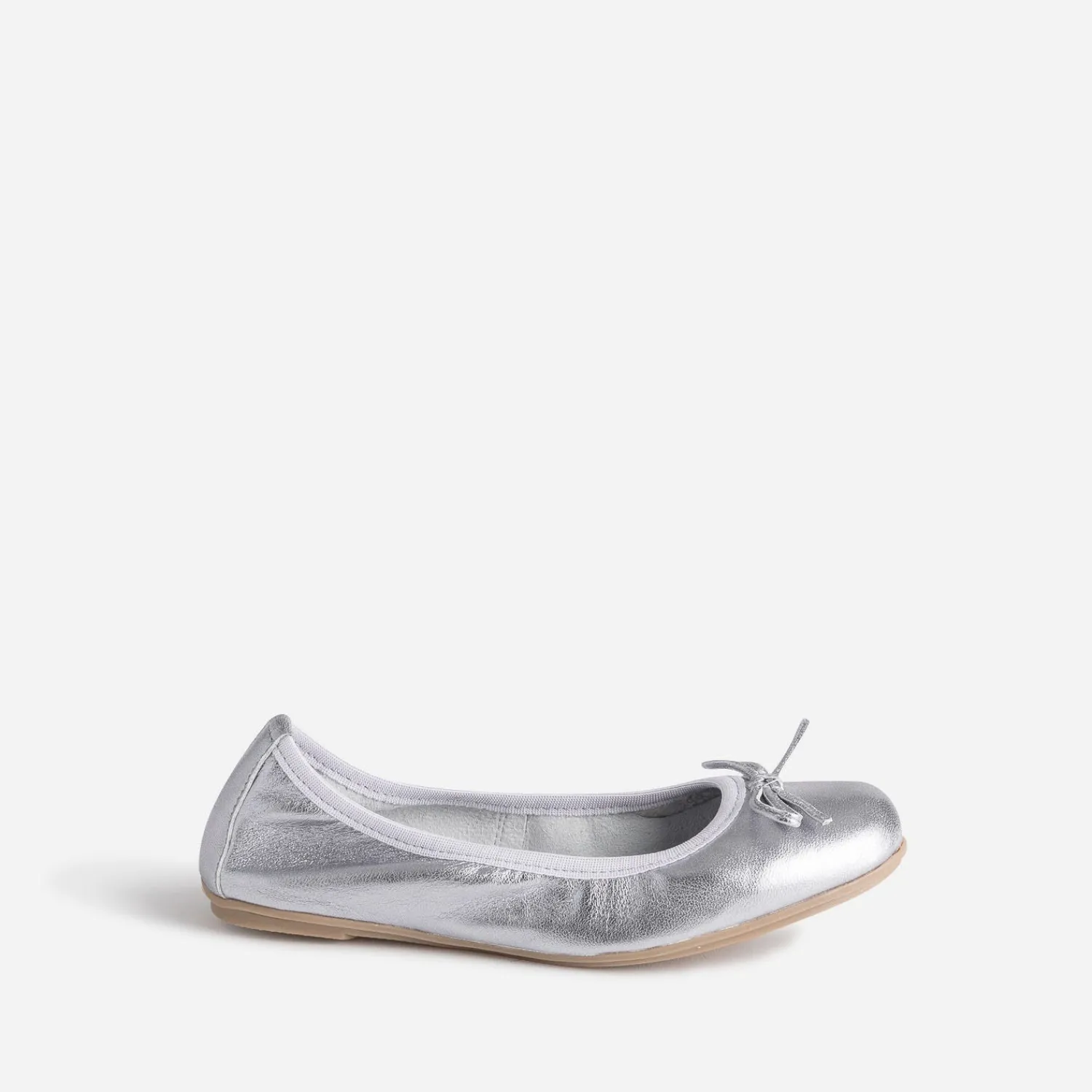 Buggy Ballerines^Ballerine parme en cuir métallisé VIOLET