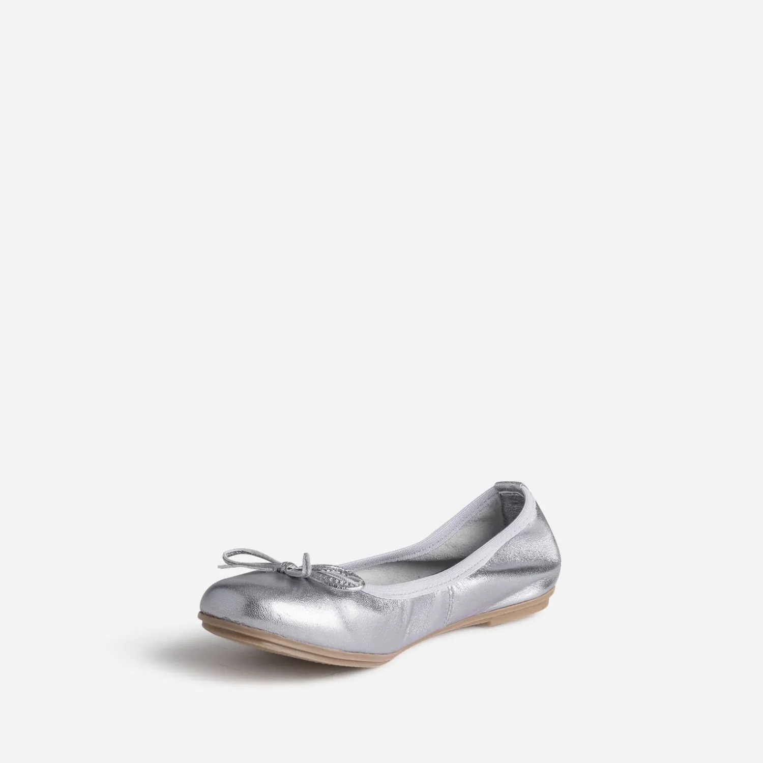 Buggy Ballerines^Ballerine parme en cuir métallisé VIOLET