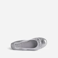 Buggy Ballerines^Ballerine parme en cuir métallisé VIOLET