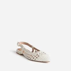 Eram Ballerines^Ballerine cannage écru ECRU