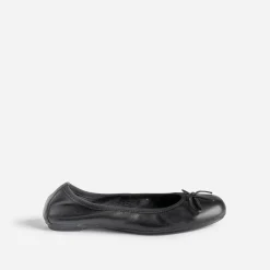 Buggy Ballerines^Ballerine éco-conçue e en cuir NOIR