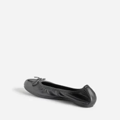 Buggy Ballerines^Ballerine éco-conçue e en cuir NOIR