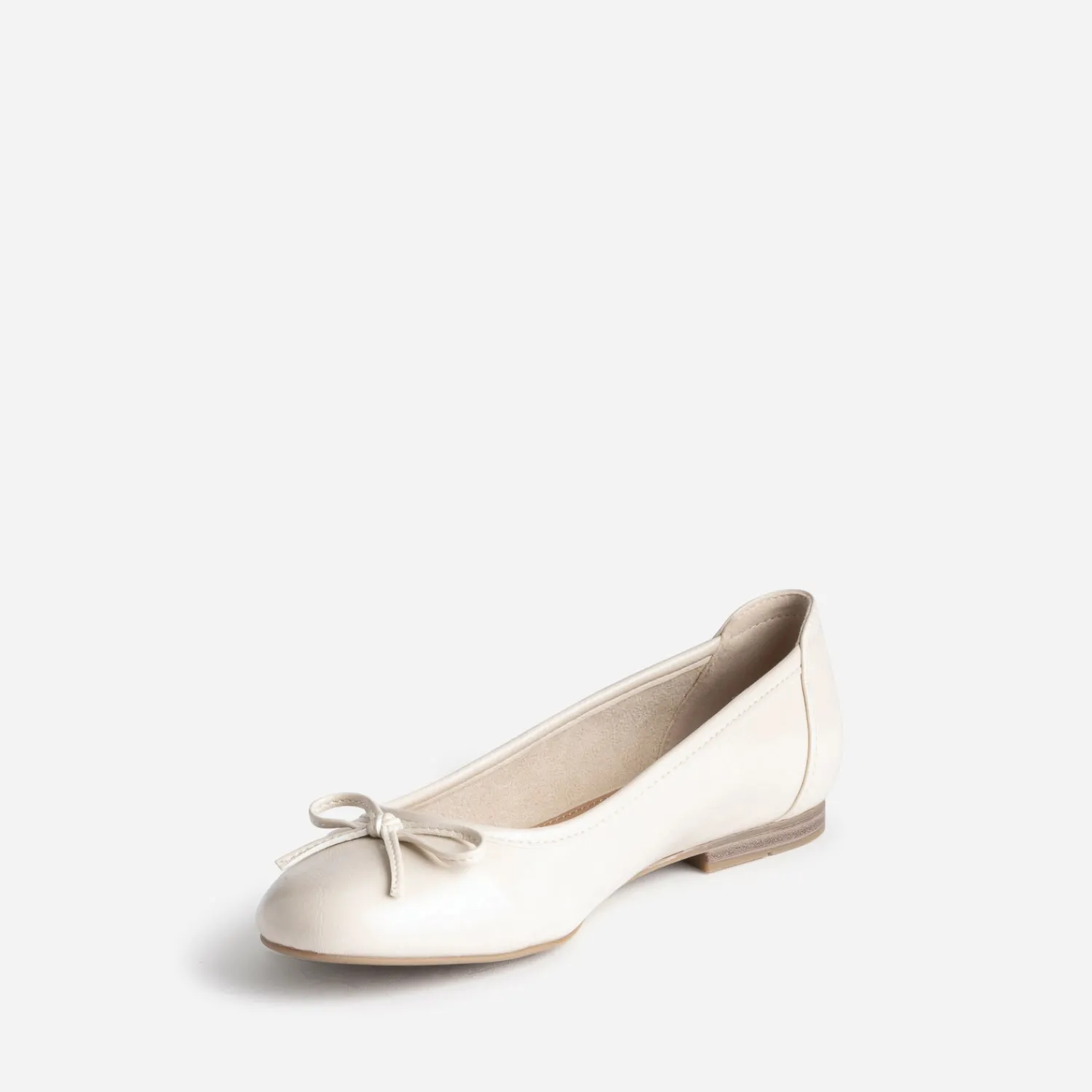 Eram Ballerines^Ballerine écrue avec nœud ECRU