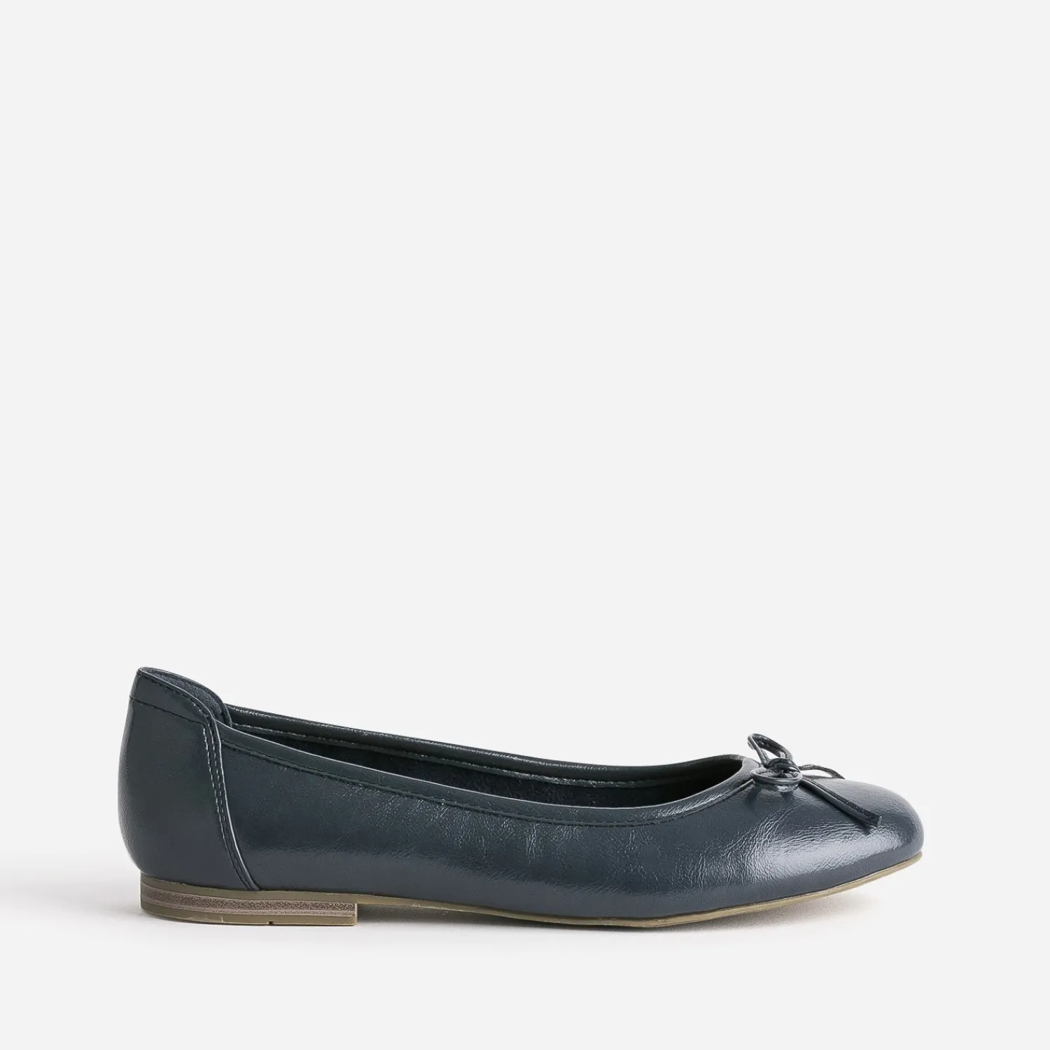 Eram Ballerines^Ballerine marine avec nœud OR