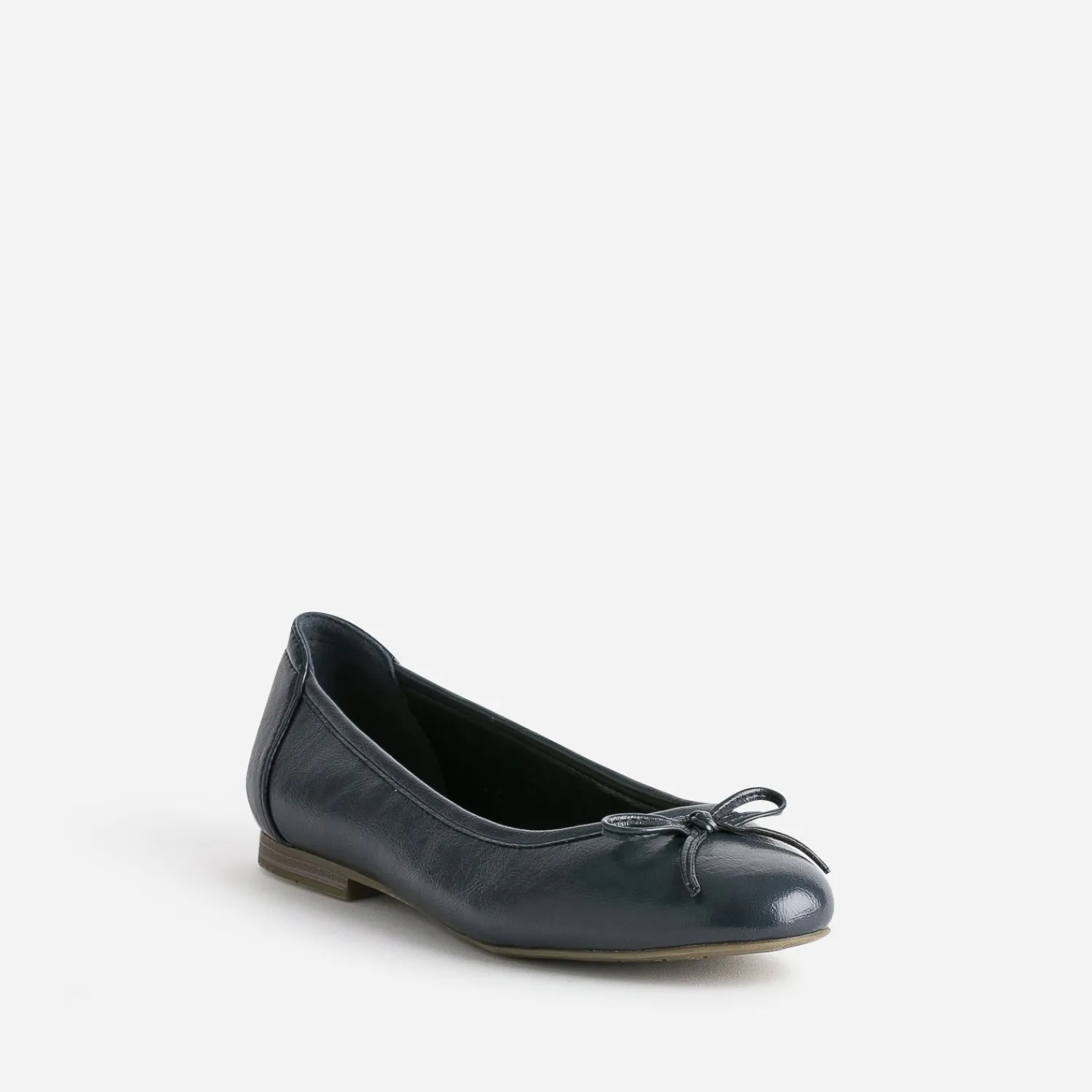 Eram Ballerines^Ballerine marine avec nœud OR