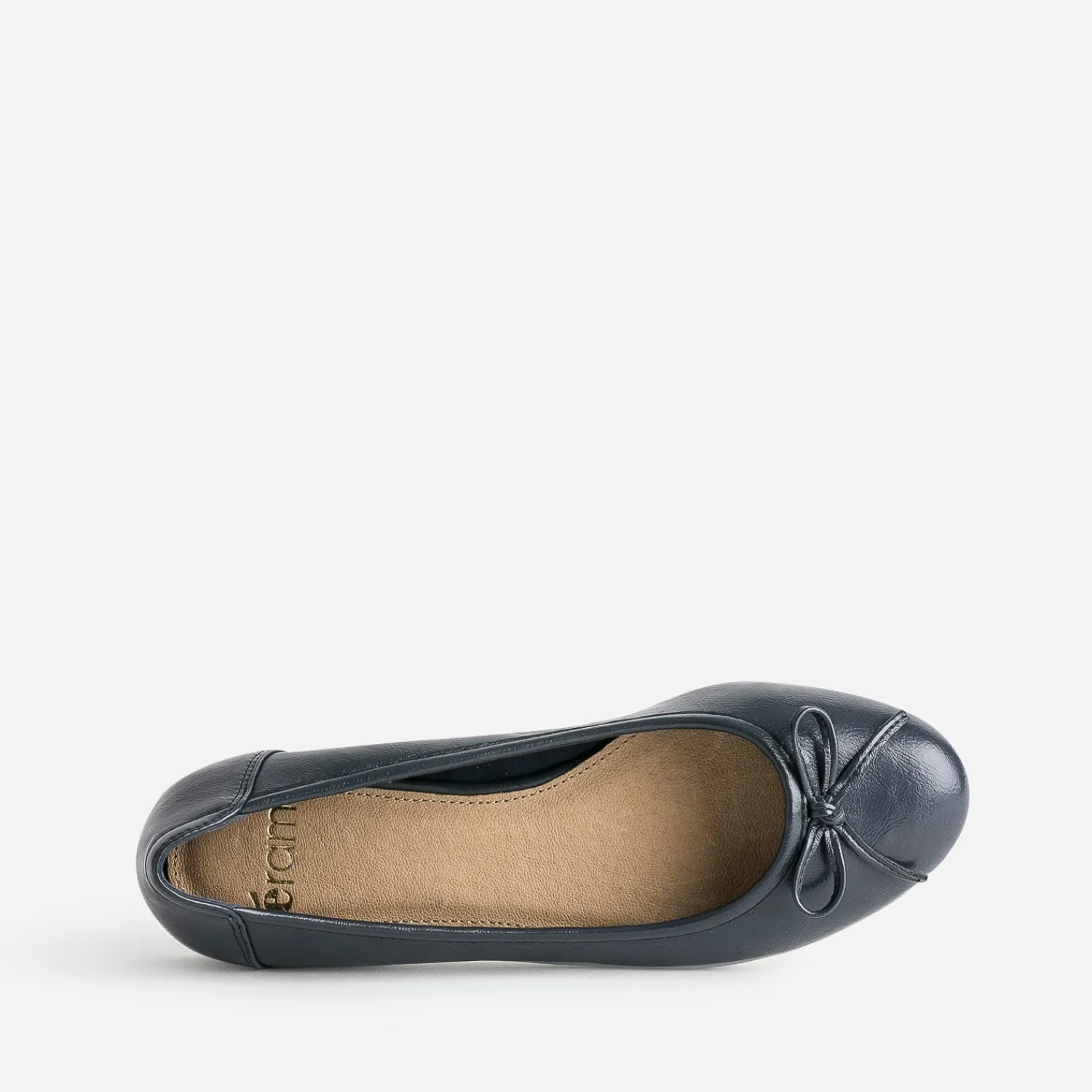 Eram Ballerines^Ballerine marine avec nœud OR