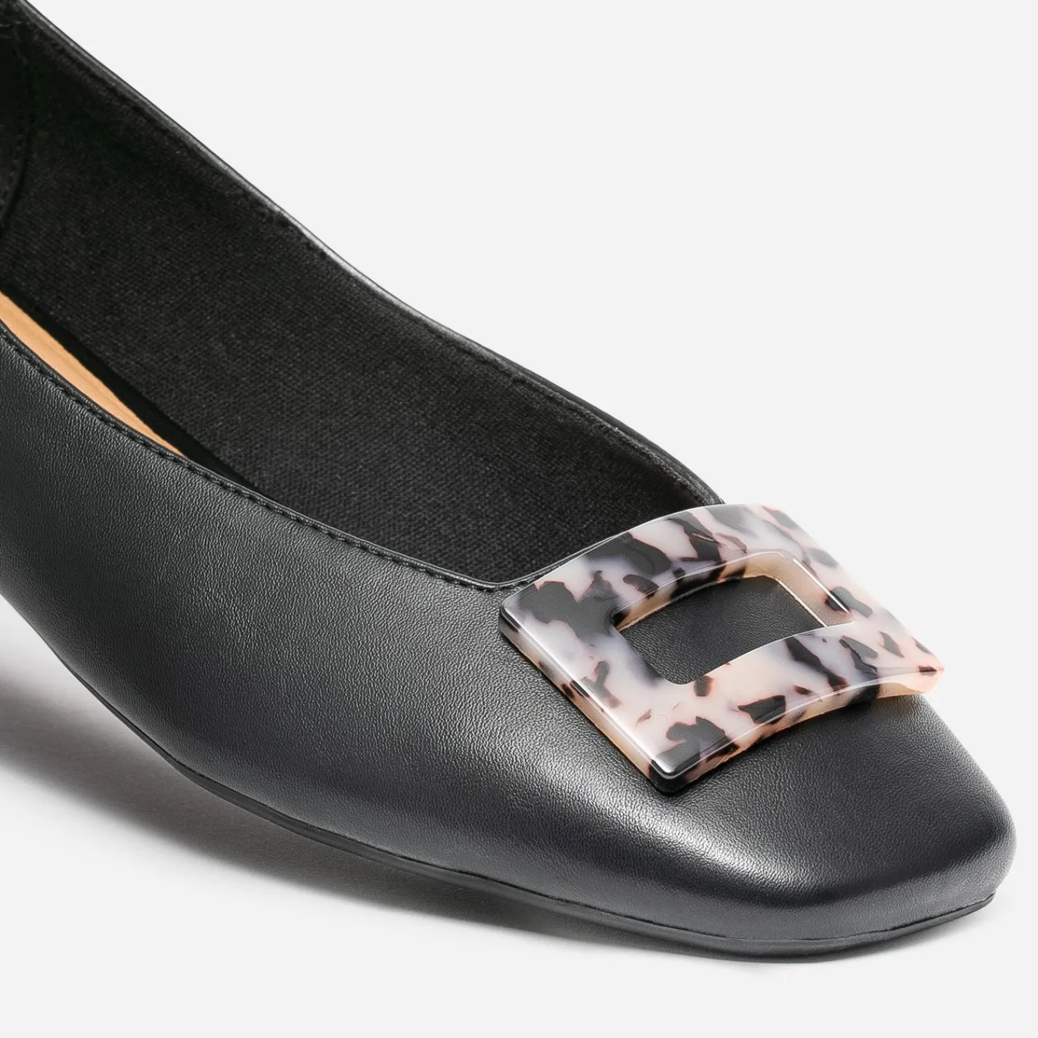 Eram Ballerines^Ballerine e avec décor écailles NOIR