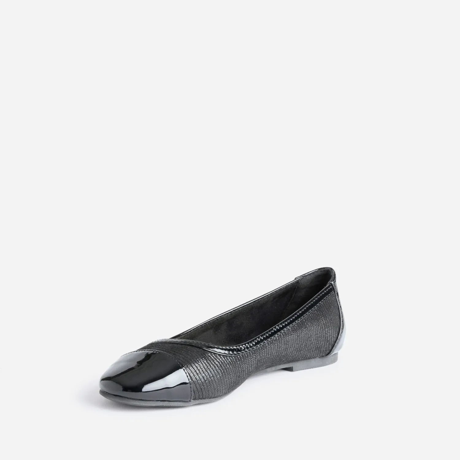 Eram Ballerines^Ballerine e bi matière NOIR