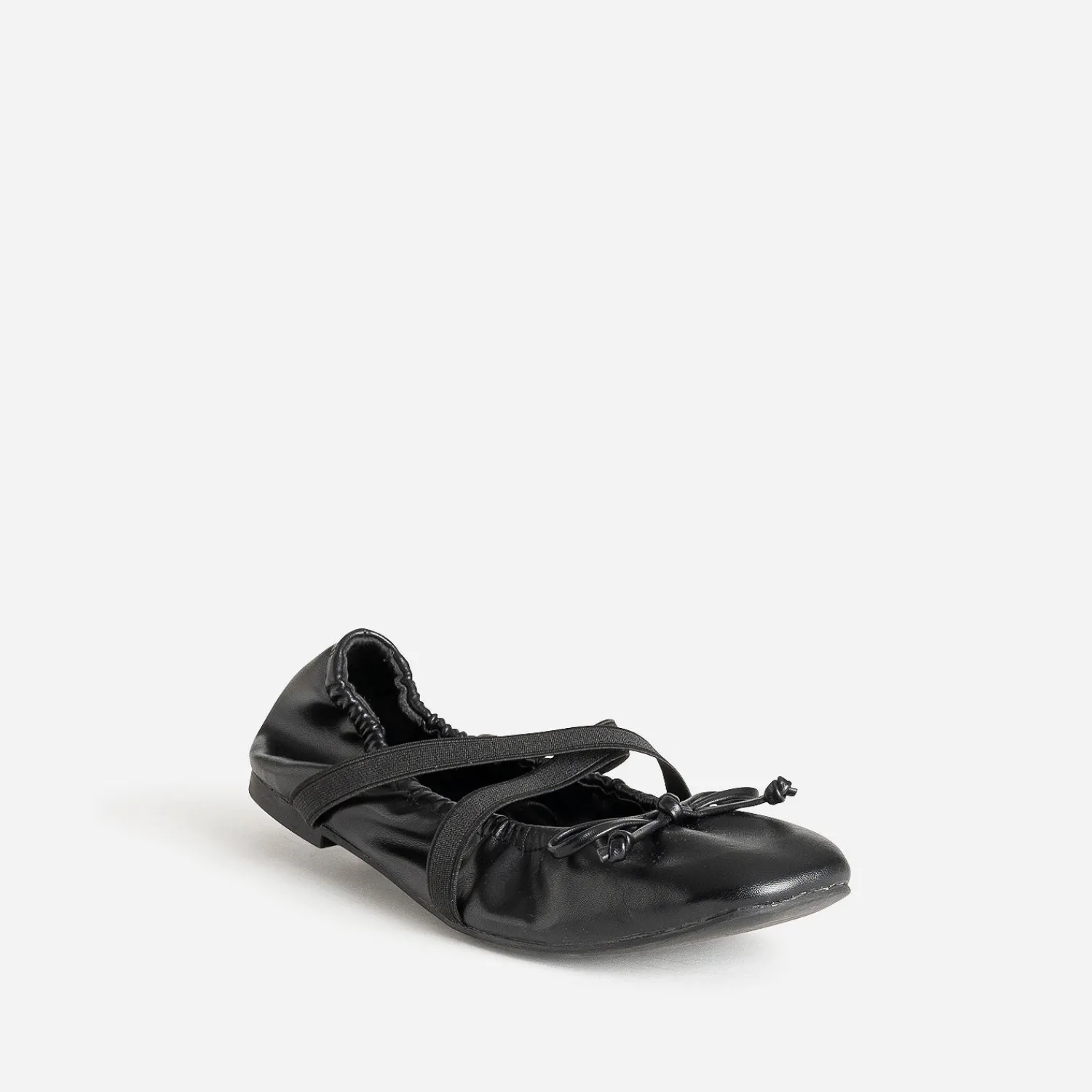 Eram Ballerines^Ballerine e élastiquée brides croisées NOIR