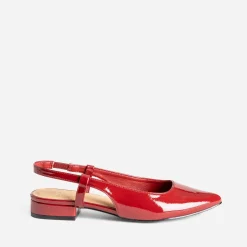 Eram Ballerines^Ballerine slingback vernie ROUGE