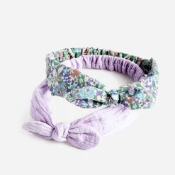 Eram Chapeaux, Bonnets & Casquettes^Bandeaux parme et imprimé fleurs VIOLET