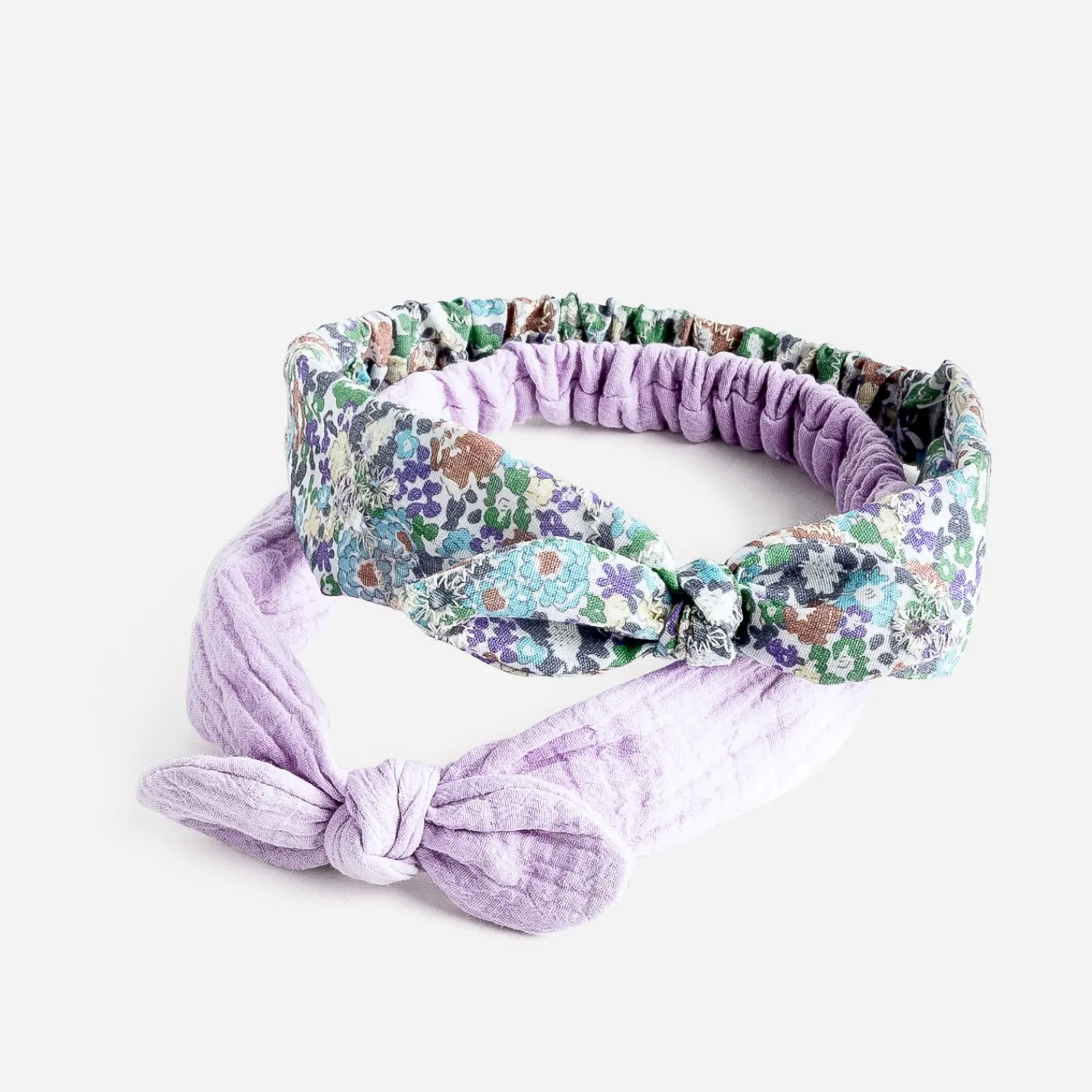 Eram Chapeaux, Bonnets & Casquettes^Bandeaux parme et imprimé fleurs VIOLET