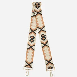 Eram Autres Accessoires^Bandoulière amovible beige ethno-chic pour sac CAMEL