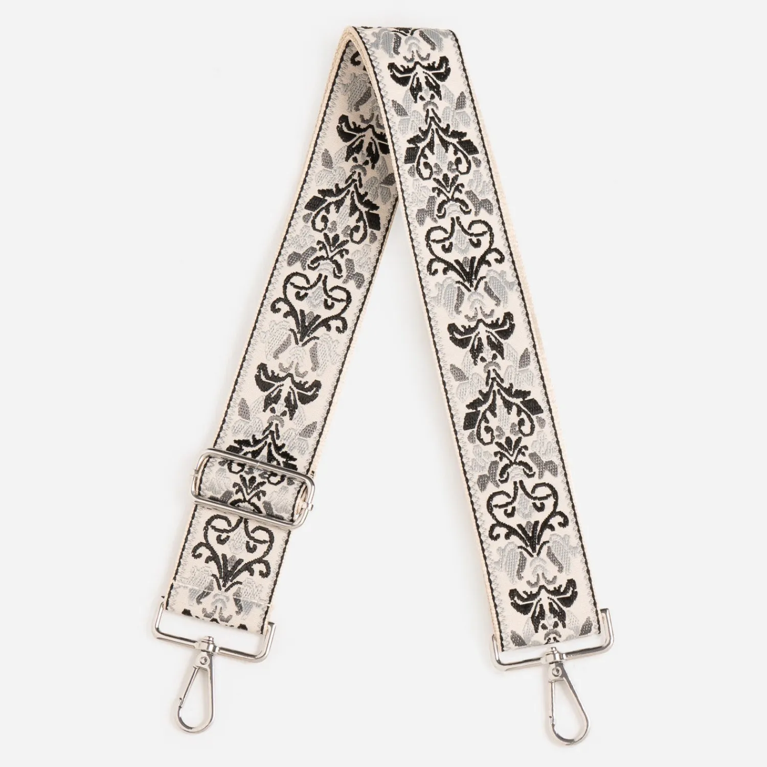 Eram Accessoires^Bandoulière amovible e à motif baroque GRIS