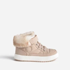 Buggy Boots^Basket rosé fourrée BEIGE