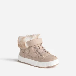Buggy Boots^Basket rosé fourrée BEIGE