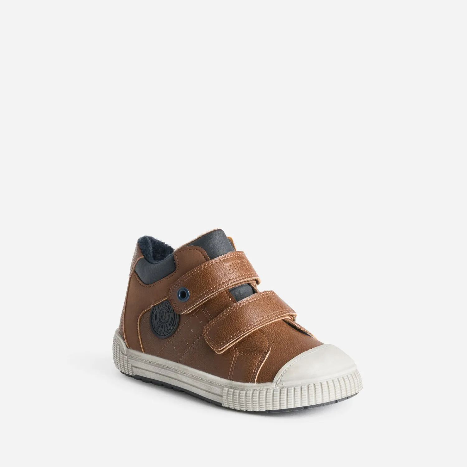 Buggy Chaussures Montantes^Basket à scratchs COGNAC