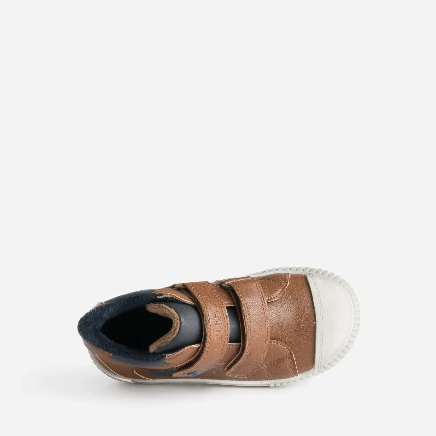 Buggy Chaussures Montantes^Basket à scratchs COGNAC