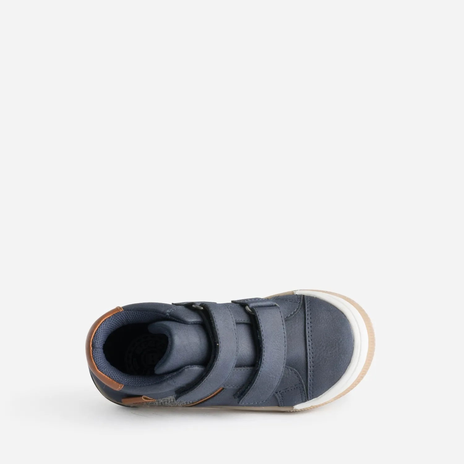 Buggy Chaussures Montantes^Basket et motif chevrons gris MARINE