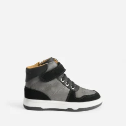Buggy Chaussures Montantes^Basket noire et grise BLEU