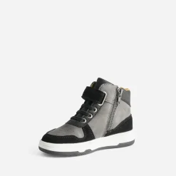 Buggy Chaussures Montantes^Basket noire et grise BLEU