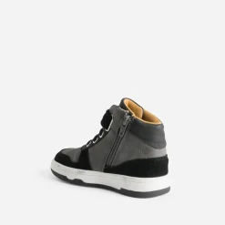 Buggy Chaussures Montantes^Basket noire et grise BLEU