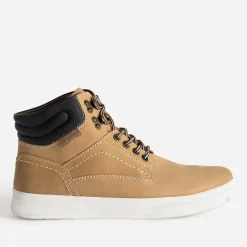 Eram Baskets/Tennis^Basket en cuir nubuck CAMEL