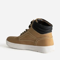 Eram Baskets/Tennis^Basket en cuir nubuck CAMEL