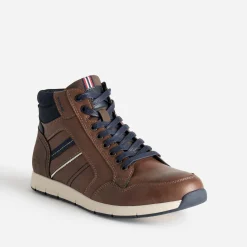 Eram Boots|Baskets/Tennis^Basket et marine COGNAC