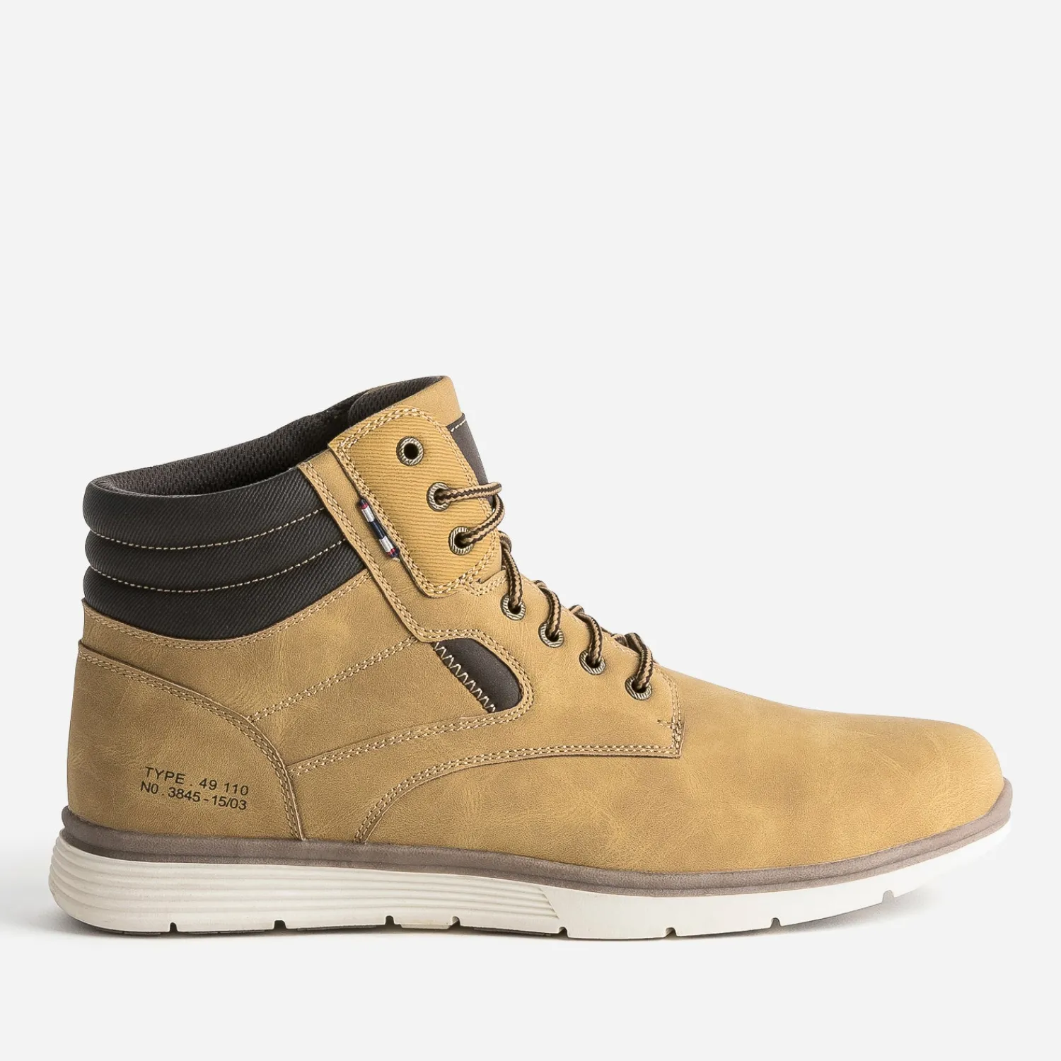 Eram Baskets/Tennis^Basket ocre et marron JAUNE