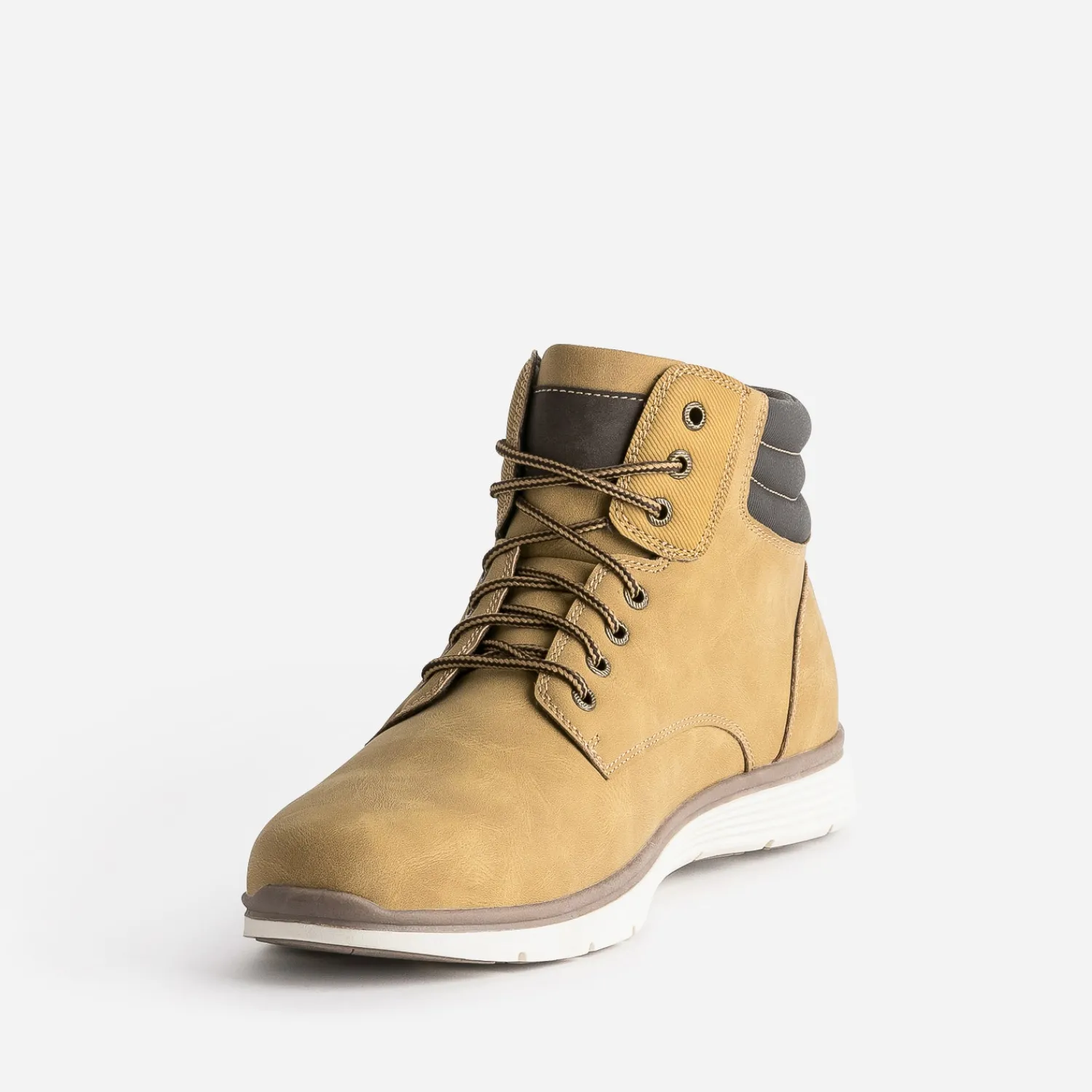 Eram Baskets/Tennis^Basket ocre et marron JAUNE