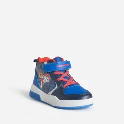 Pat Patrouille Baskets^Basket montante e à scratchs BLEU