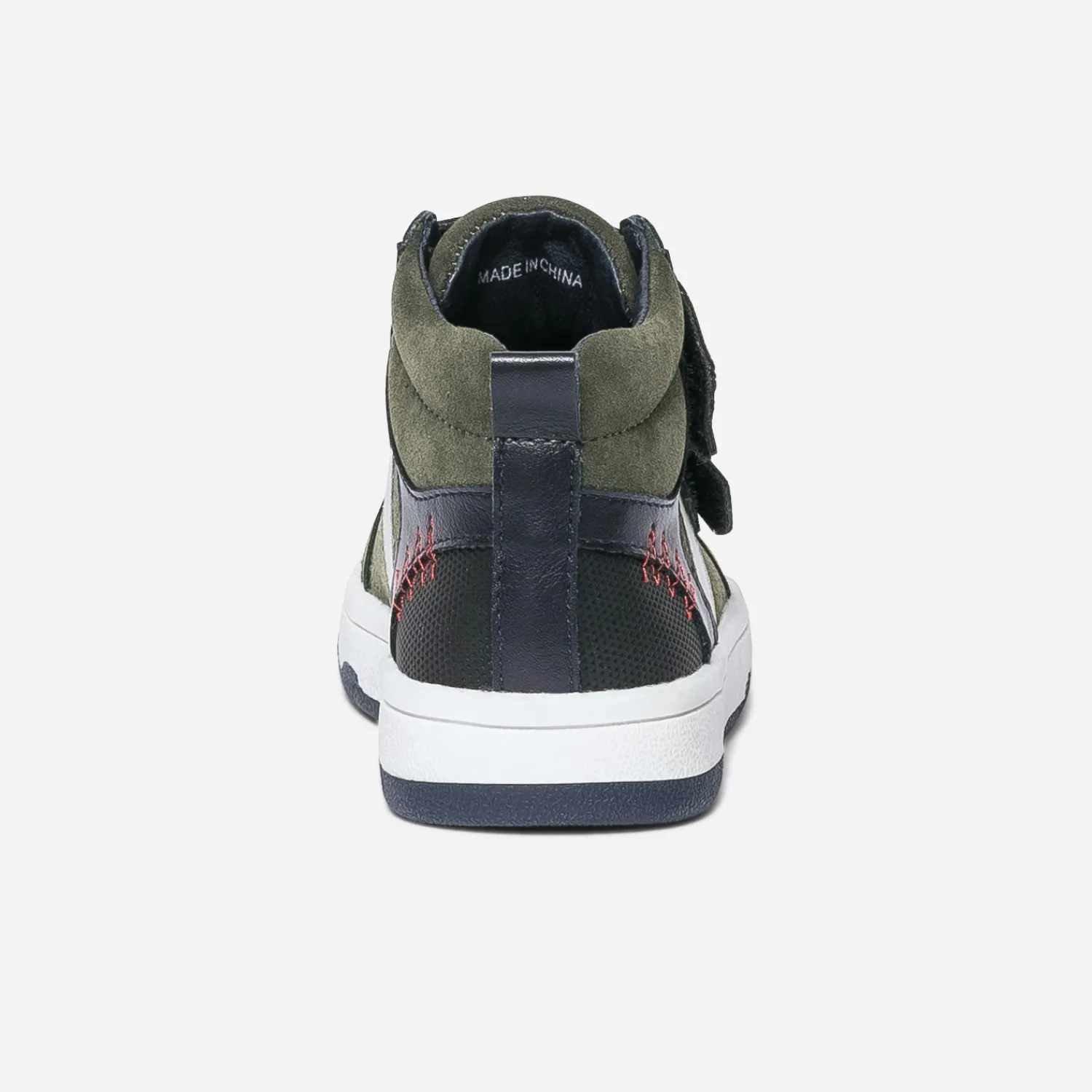 Buggy Chaussures Montantes^Baskets kaki à double scratchs VERT