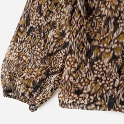 Texto Chemises & Blouses^Blouse à imprimé ethnique floral MARRON