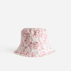 Eram Chapeaux, Bonnets & Casquettes^Bob écru motif fleurs s ROSE