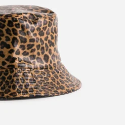 Eram Chapeaux, Bonnets & Casquettes^Bob réversible motif léopard et noir CAMEL