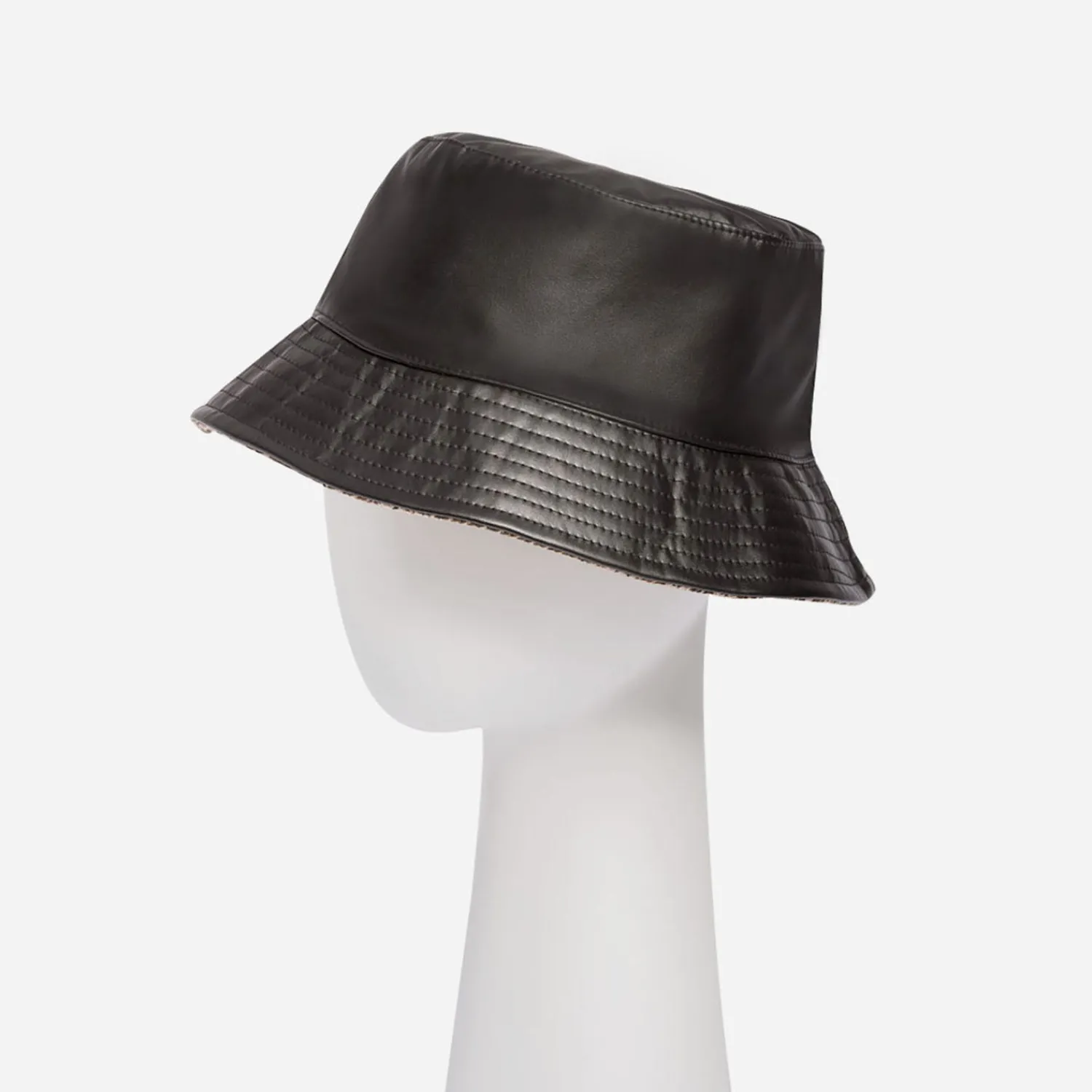 Eram Chapeaux, Bonnets & Casquettes^Bob réversible et carreaux NOIR