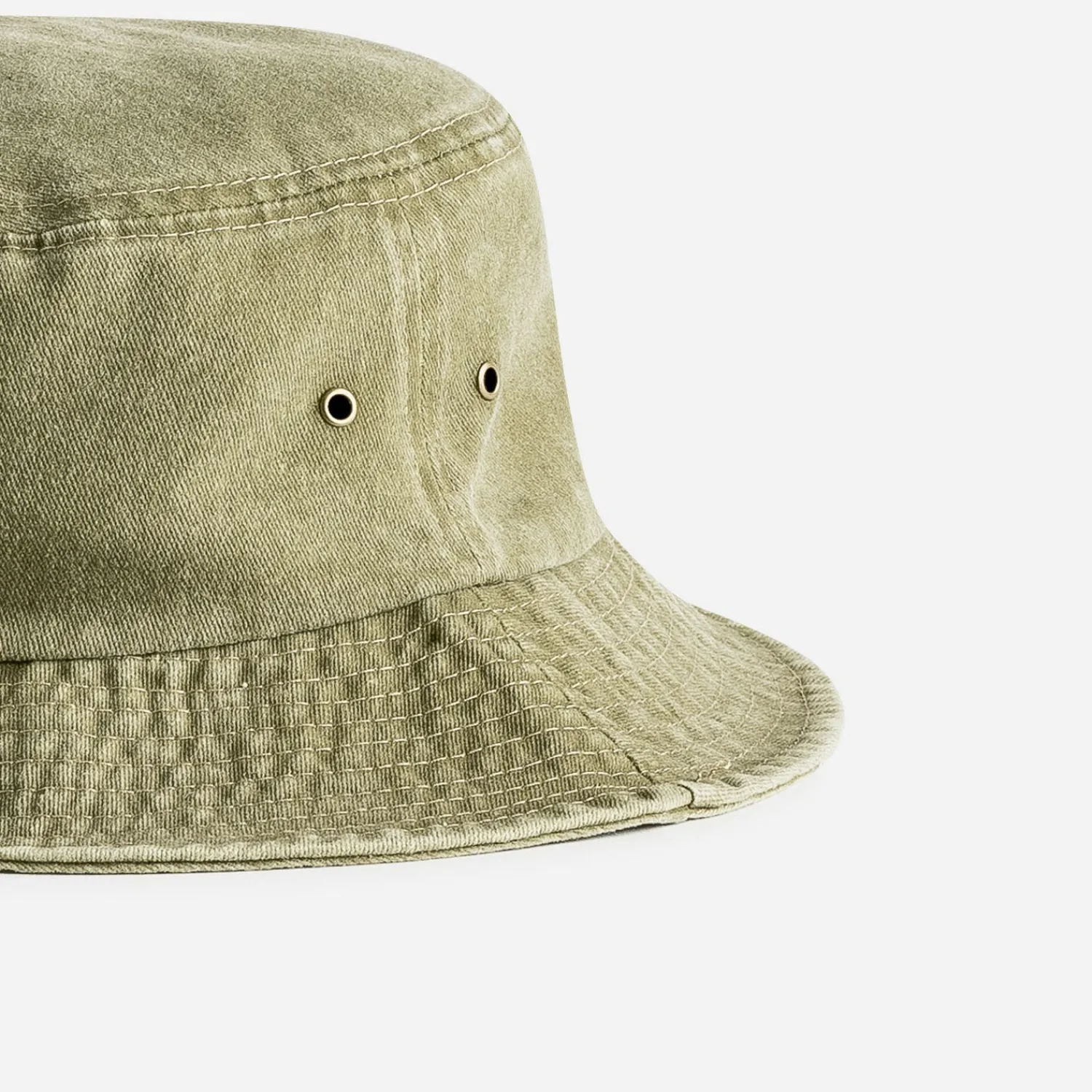 Texto Chapeaux, Bonnets & Casquettes^Bob vert délavé ORANGE